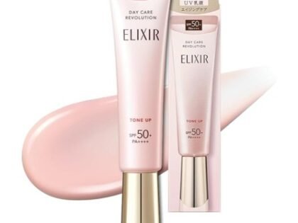 [SHISEIDO] Elixir Day Care Revolution Tone Up Baby Pink SPF50+ PA++++ 35g